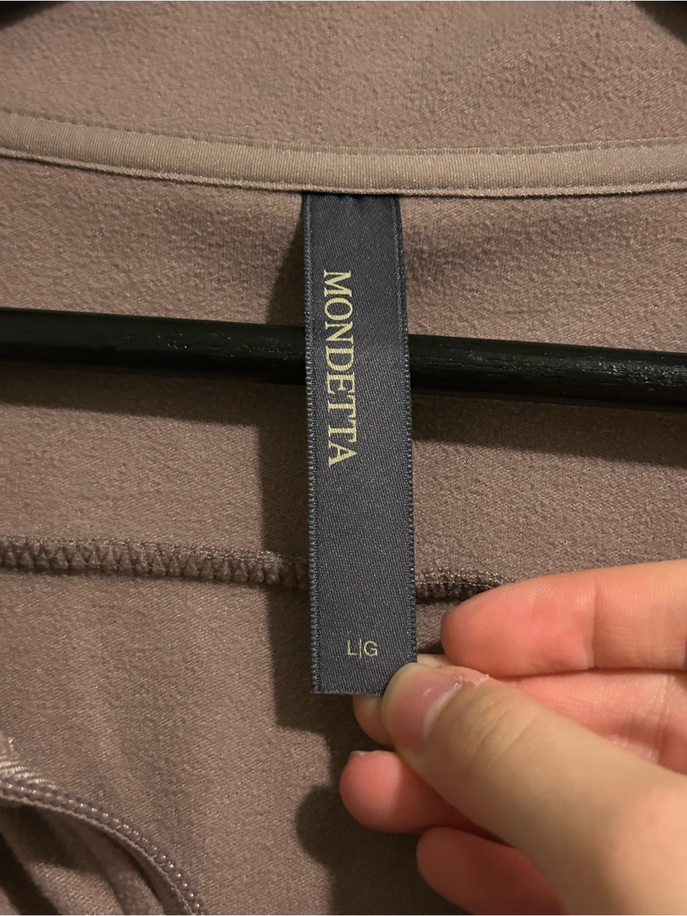 5/$10‼️MONDETTA warm zipup jacket - Picture 2 of 3